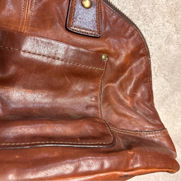 Coach Legacy Luci Dome Satchel Brown Leather Women's‎ Handbag Medium - Picture 7 of 16